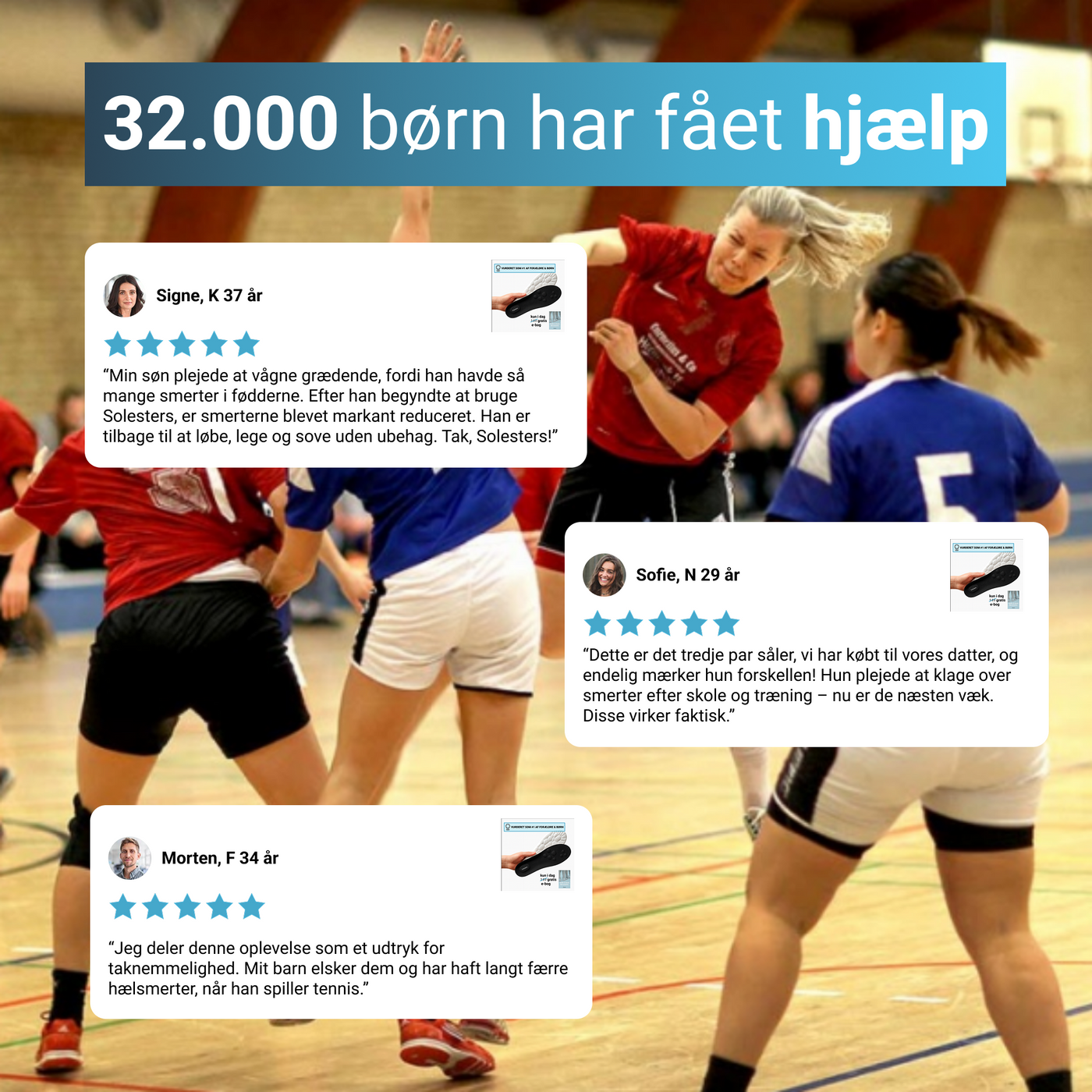 Solesters™ - Ortopædisk Indlægssål til Børn med Smerter