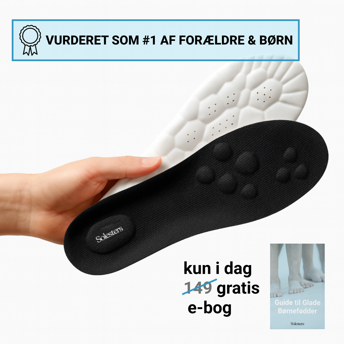 Solesters™ - Ortopædisk Indlægssål til Børn med Smerter